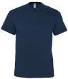 11150 Victory V Neck T-Shirt Navy colour image